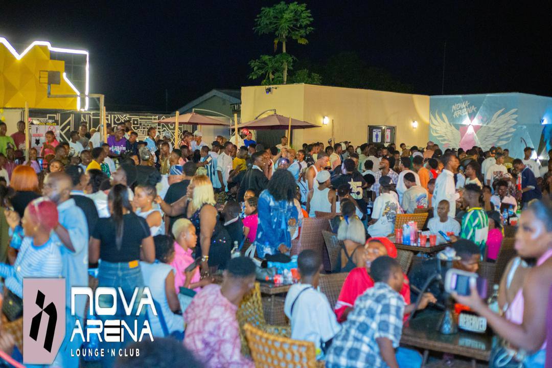 A packed night at Nova Arena